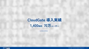 CloudGate証明書 - 資料ダウンロード