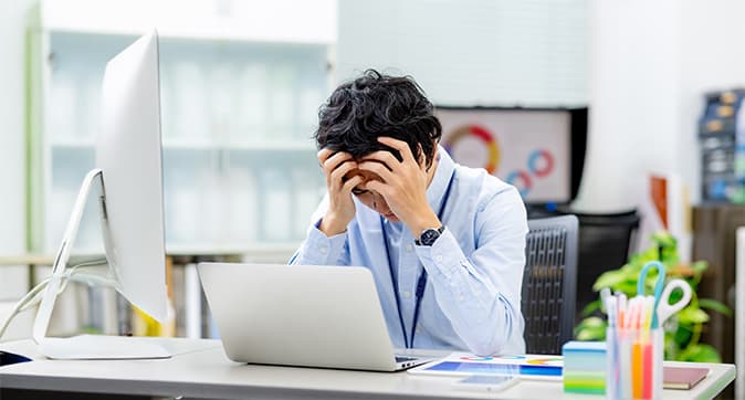 セキュリティ対策を実施していなかった企業の場合