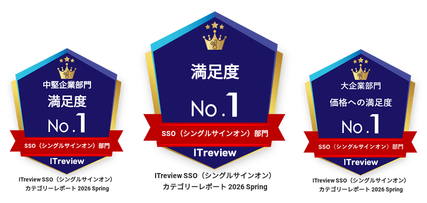 IT Review Grid Award | SSO・ID管理・MFA対応・アクセス制限の国産IDaaS (CloudGate UNO)