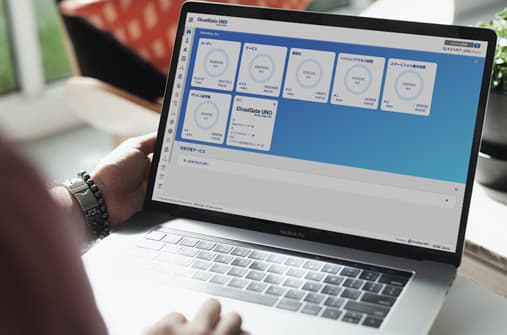 新たに使い始めるクラウドサービスを管理者側で追加可能