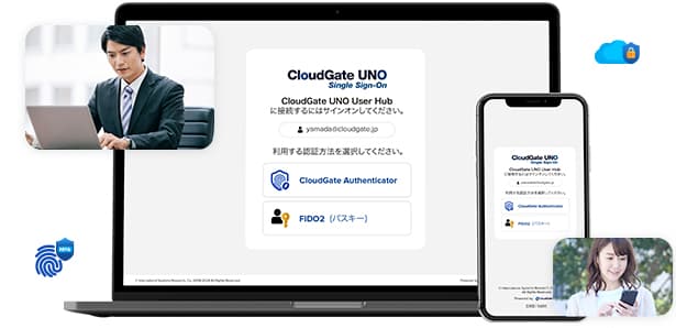 ログイン環境に合わせて最適なセキュリティと利便性を両立