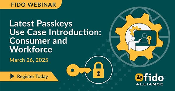 <b>CloudGate at FIDO Alliance: Discussing Latest Passkeys Use Case on March 26, 2025</b>