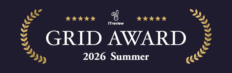 CloudGate UNOが「ITreview Grid Award 2026 Summer」- Hero
