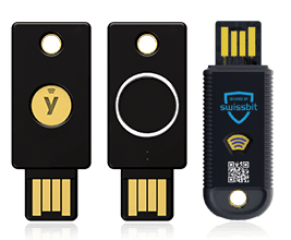 YubiKey(セキュリティキー)- CloudGate UNOのセキュリティオプション