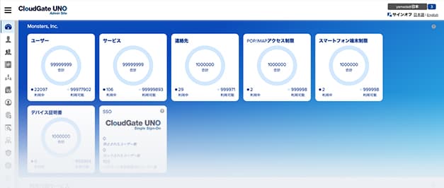 直感的な操作で高度なアクセス制限や ID管理を実現
