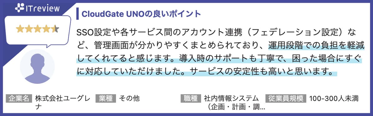 「管理が楽になった!」「セキュリティが向上した!」喜びの声が続々!