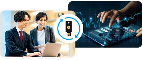 Government agencies and financial service companies utilizing YubiKey