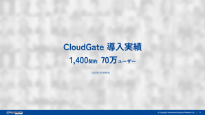 CloudGate証明書 - 資料ダウンロード