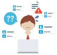 パスワードは覚えづらいです - Passwords are difficult to remember