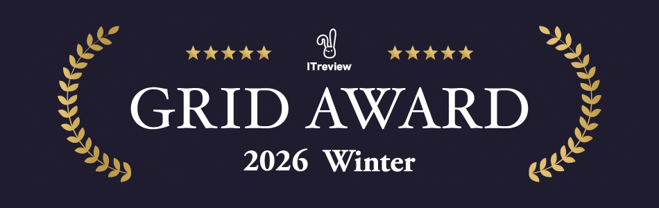 CloudGate UNOが「ITreview Grid Award 2026 Winter」- Hero