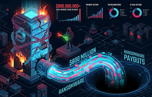 2025年のランサムウェア身代金支払額、8億ドルを突破 | ISRセキュリティニュース編集局